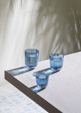 Crust Shot Glasses in Underlay Blue Smoke (Set of 2) - KLIMCHI