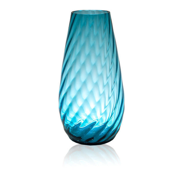 Aquamarine Marika Drop Vase Large - KLIMCHI