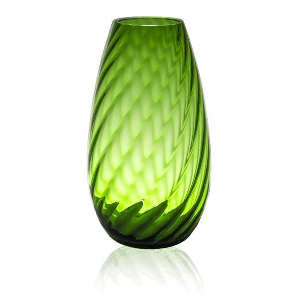 Dark Green Marika Drop Vase Large - KLIMCHI