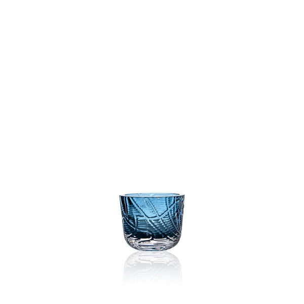 Crust Shot Glasses in Underlay Blue Smoke (Set of 2) - KLIMCHI