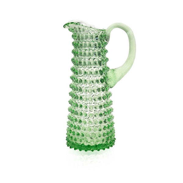 Olympia Ribbed Glass Jugs 1Ltr Pack of 6 - GF922 - Buy Online at Nisbets